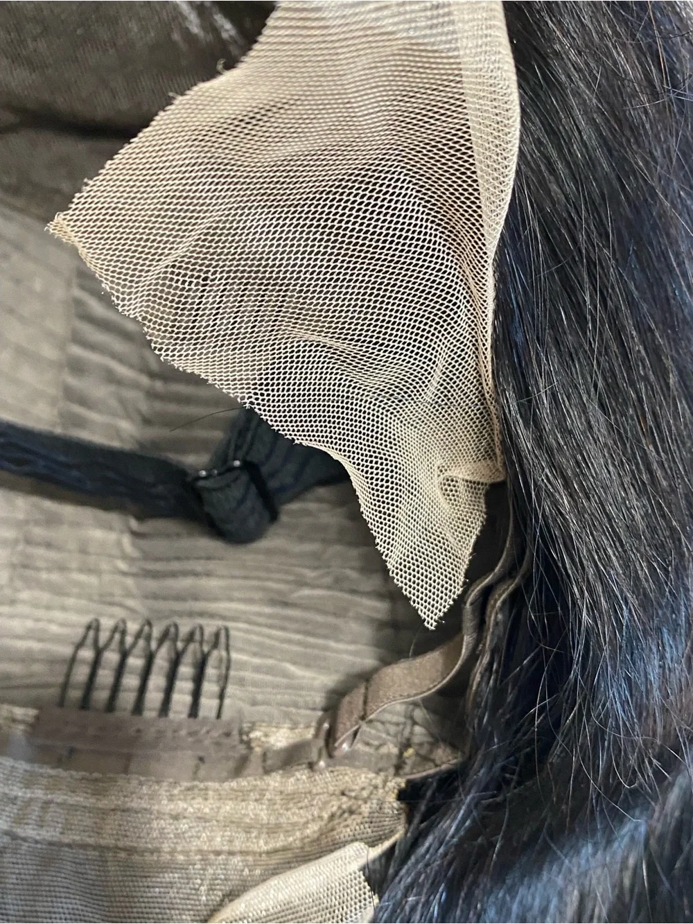 Natural Black 13x6 HD Lace Front Wig Glueless Human Hair 12 Inch  180 Density